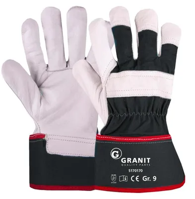 Obrázek produktu pro Kožené rukavice velikost 9 (L) 12 párů 290950GP-09