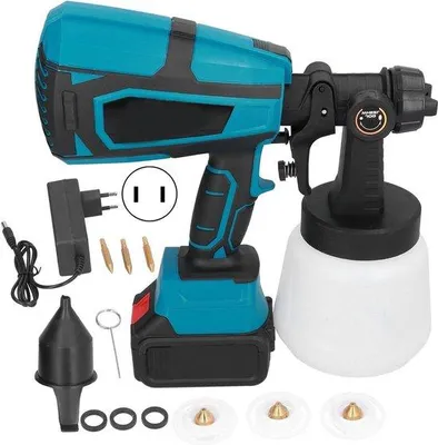 Immagine prodotto di Pistola a spruzzo elettrica con batteria da 21 V, 1000 ml
