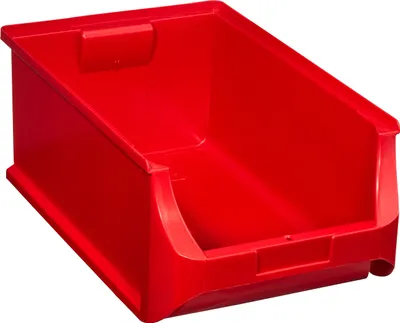 Produktbild von allit Sichtlagerkasten ProfiPlus Box 5 aus PP rot 310 x 500 x 200 mm