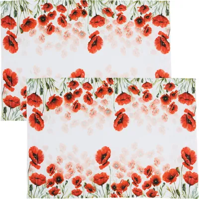 Produktbild von Erwin Müller Tischset abgepasst 2er-Pack rot 35x50 cm