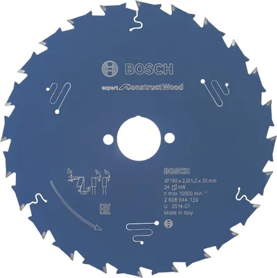 Obrázok produktu pre Kotúčová píla AD 190mm Z.24 WZ Bohr.30mm Schnitt-B.2mm HM BOSCH