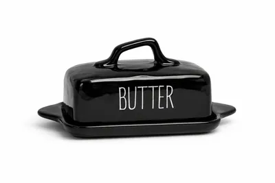 Produktbild von Keramik Butterdose – praktisch, dekorativ & Teil einer Serie