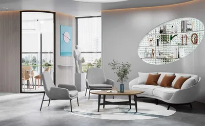 Produktbild von Sofagarnitur 3+1+1 Sitzer Set Design Couchtisch Couchen Relax Moderne