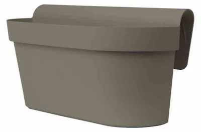 Image de Jardinière Cassetta UP 50 cm taupe