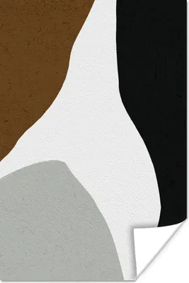Produktbild von MuchoWow® Poster Minimalismus - Gestaltung - Formulare 40x60 cm - Plakate für die Wand - Poster Babyzimmer