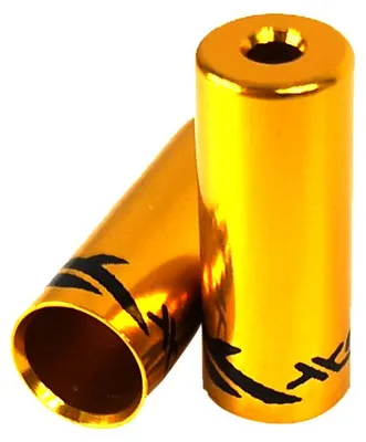 Produktbild von XLC Endkappen für 5mm Außenhüllen Gold 2 Stück