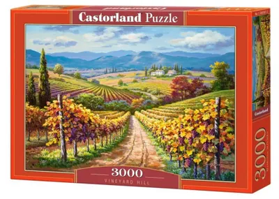 Image de Puzzle de 3000 pièces. Colline viticole