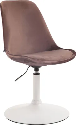 Obrázek produktu pro Jídelní židle Maverick sametová bílá