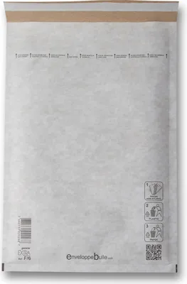 Image de Lot de 100 enveloppes à bulles extra f/6 format 220x335 mm