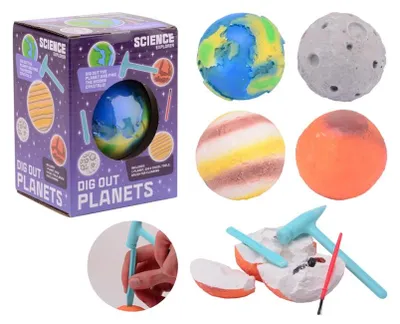 Produktbild von Science explorer planeten uithakset29676