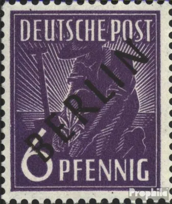 Produktbild von Briefmarken Berlin (West) 1948 Mi 2  postfrisch Schwarzaufdruck