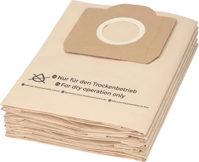 Produktbild von McFilter | 10 Staubsaugerbeutel kompatibel m. Kärcher 6.959-130.0, passend f. Mehrzwecksauger, A2206, A2231, A2236, A2500, A2654, Papier 3-lagig