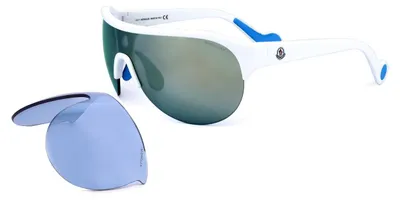 Zdjęcie produktu dla Okulary przeciwsłoneczne Moncler ML0049 21C WHITE 0/0/135 Uni