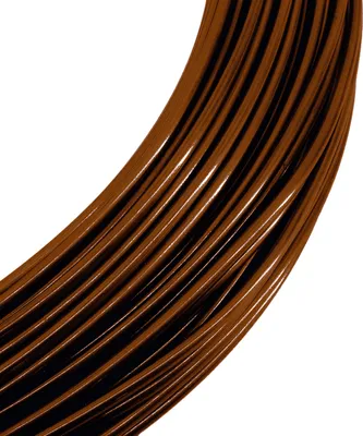 Produktbild von Aluminiumdraht Ø 2mm - 60m - Farbe Braun