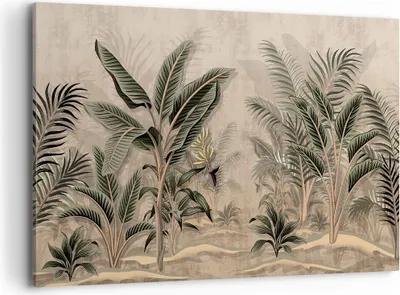 Produktbild von Bild auf Leinwand - Leinwandbild - Einteilig - Wald Blatt Baum - 120x80cm - Wand Bild - Wanddeko - Wandbilder - Leinwanddruck - Bilder - Wanddekoration - Leinwand bilder - Wandbild - AA120x80-5101
