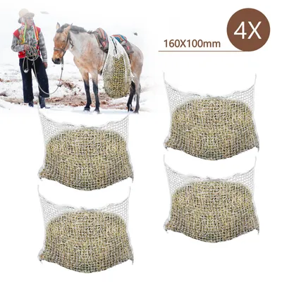 Obrázok produktu pre Sieťovina na ohrady pre kone, 160 x 100 cm, s jemnou sieťou (3 x 3 cm), odolná proti trhnutiu, 4 kusy