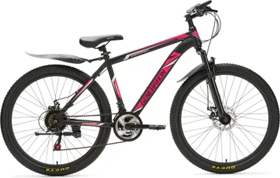 Image de Génération VTT 26 pouces rose/noir - garde-boue