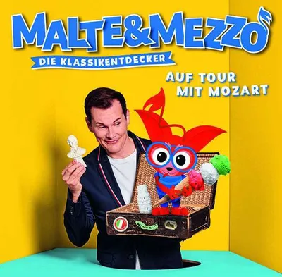 Produktbild von Malte & Mezzo-Auf Tour Mit Mozart