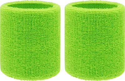 Produktbild von 2 Stück Handgelenk-Schweißbänder für Männer und Frauen, feuchtigkeitsableitende Sportarmbänder für Tennis, Basketball, Laufen, Fitnessstudio, Training