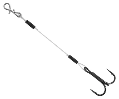 Produktbild von Stinger Haken mit Fluorocarbon Vorfach Gr. 8 - 6 cm