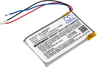 Zdjęcie produktu dla TECHTEK Bateria kompatybilny z [JBL] Clip, Clip plus, Clip+, Micro 2, Micro II zastępuje FT403048P