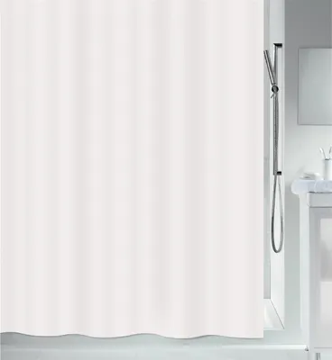 Produktbild von MSV Anti-Schimmel Duschvorhang Duschvorhang Anti-Schimmel, Antibakteriell, Waschbar, Wasserdicht, 180 x 200 cm, Farbe: Weiß, Eva, 180x180cm