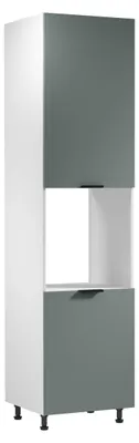 Produktbild von Backofenschrank SALERNO – Breite 60 cm, weiß/grün