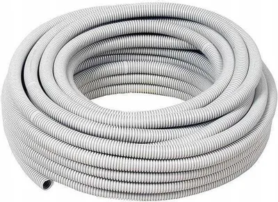 Produktbild von Kabelschlauch 25mm Rolle 10m RKGL 320N grau