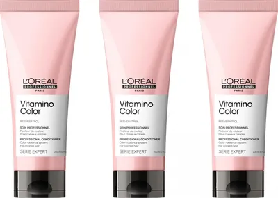 Produktbild von Vitamino Color Resveratrol Conditioner 3x200 ml