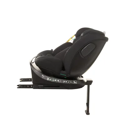 Produktbild von 4Baby | Kindersitz - 360° Drehbar - mit ISOFIX, I-SIZE, 40-150 cm, zusätzlicher Seitenschutz, vorwärts- und rückwärtsgerichtet - Schwarz - ENZO-FIX