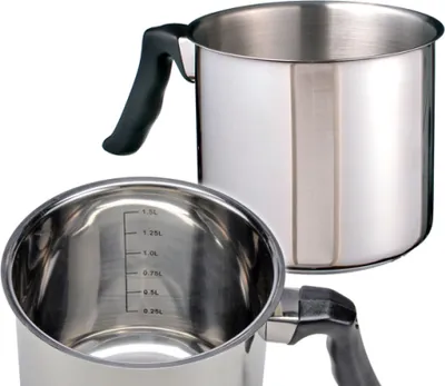 Image de Pot à lait "Sylt" en acier inoxydable