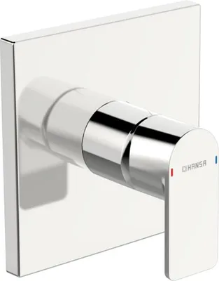 Produktbild von HANSA HANSASTELA Fertigset für Brause-Batterie, Rosette eckig, 87859073