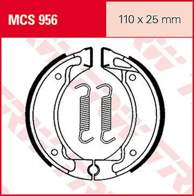 Productafbeelding van Remblokken YAMAHA, type MCS956