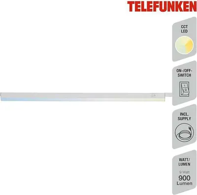 Immagine prodotto di TELEFUNKEN Lampada da incasso a LED CCT 58,5 cm 9W 900lm bianco