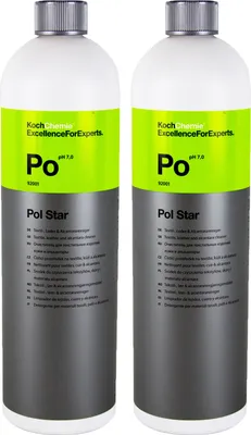 Produktbild von 2x KOCH CHEMIE Po Pol Star Textilreiniger Lederreiniger Alcantarareiniger 1 L