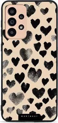 Produktbild von Handyhülle für Galaxy A33 5G, Mobiwear Glossy Case, Beige Liebe