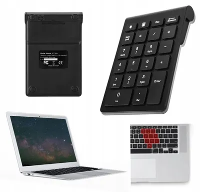 Produktbild von Kabellose Numerische USB-Zifferntastatur für Laptop PC