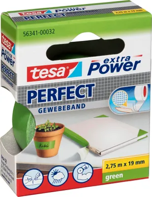 Obrázok produktu pre TESA Extra Power 19mmx2.75m, 2,75 m, Zelená, 19 mm, 1 kusov