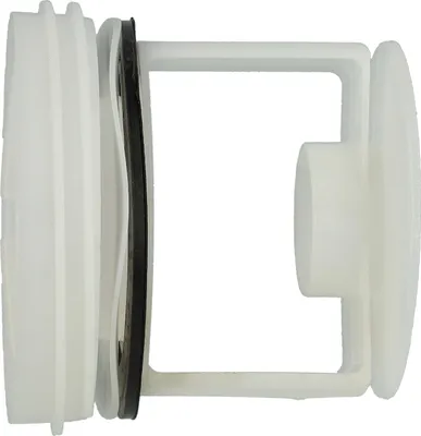 Produktbild von vhbw Flusensieb kompatibel mit Siemens WP12R155FF 858421129030, WP12R154FF 858421129020 Waschmaschine, Trockner - 5,6 cm, Mit Dichtungsring