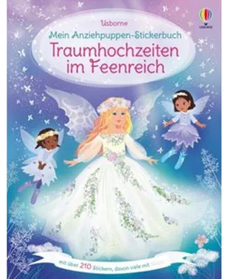 Image de Usborne Verlag Mein Anziehpuppen-Stickerbuch: Traumhochzeiten im Feenreich