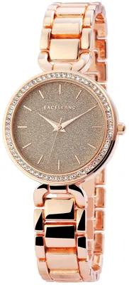 Produktbild von Excellanc Damenuhr mit Metallarmband