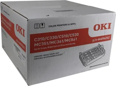 Produktbild von OKI 44494202, Original, MC361DN, C310DN, 330DN, 510DN, 530DN, 1 Stück(e), 20000 Seiten, Laserdrucken, Schwarz, Cyan, Magenta, Gelb