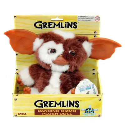 Imagen del producto de Gremlins: Gizmo, figura de peluche, 18 cm