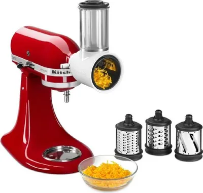 Produktbild von KitchenAid Zubehör Artisan Gemüseschneider Schnitzelwerk MVSA