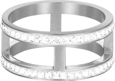 Produktbild von Esprit Damen Ring Edelstahl Silber JW50218 Zirkonia ESRG12698A1, Ringgröße:57 (18.1 mm Ø)