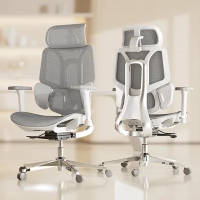 Obrázek produktu pro Ergonomická kancelářská židle - Kancelářská židle - Židle pro počítač - Pracovní židle - Kancelářská židle s prodyšnou síťovinou