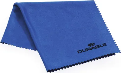 Zdjęcie produktu dla DURABLE ?ciereczka z mikrofibry TECHCLEAN CLOTH 200x200 mm, Niebieski, 579406