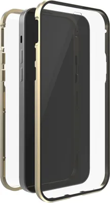 Produktbild von White Diamonds 360° Glass, Cover, Apple, iPhone 14, 15,5 cm (6.1"), Gold, Transparent