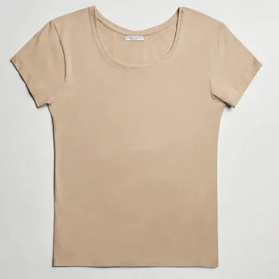 Image de Ysabel Mora Baselayer manches courtes Beige XL Femmes Beige XL