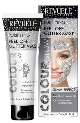 Produktbild von Revuele Mask Peel Off Glitter Silver